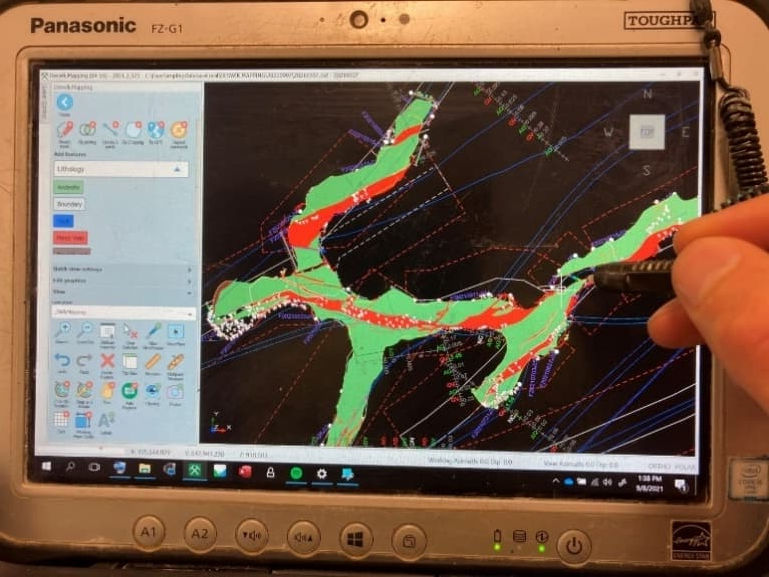 Tablet-based digital mapping